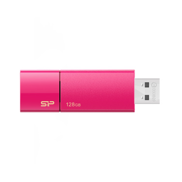 Logotrade mainoslahjat ja liikelahjat tuotekuva: Pendrive Silicon Power 3.0 Blaze B05, pinkki