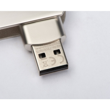 Logotrade mainostuote tuotekuva: USB-tikku 16GB TWISTER