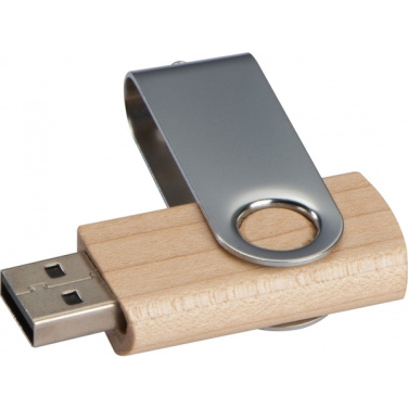 Logotrade mainoslahjat ja liikelahjat tuotekuva: USB-tikku 4GB LESSINES