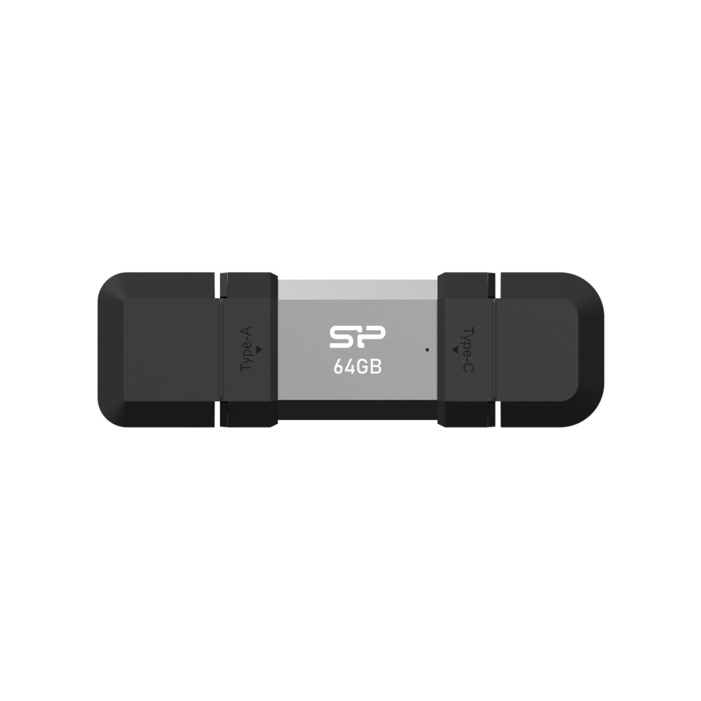 Logotrade mainoslahja tuotekuva: Pendrive Silicon Power Mobile - C51 3.2, 64 Gt