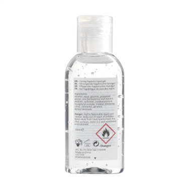 Logotrade liikelahja tuotekuva: Caring Hygienic Hand Gel 50 ml