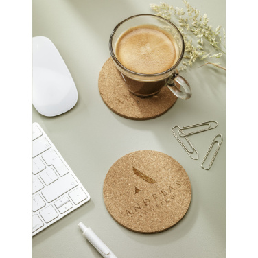 Logotrade mainoslahja tuotekuva: Cork Coaster Set