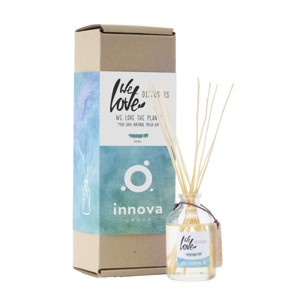 Logo trade mainoslahjat tuotekuva: We Love The Planet Diffuser Spiritual Spa 50 ml