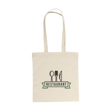 Logo trade mainostuote kuva: ShoppyBag (135g/m²) pitkäkahvainen puuvillakassi