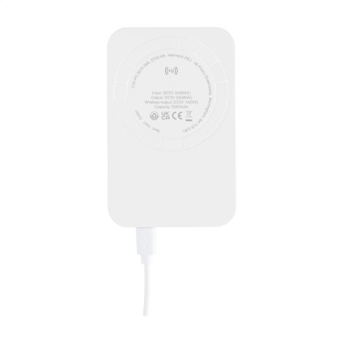 Logotrade mainostuote tuotekuva: Force Magnetic RCS kierrätetty langaton Powerbank 5000