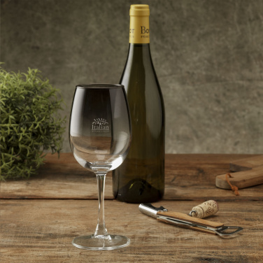 Logo trade liikelahjat mainoslahjat kuva: Smokey Wine Glass 360 ml