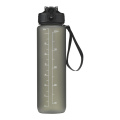 AquaSport GRS kierrätetty vesipullo 1000 ml, musta