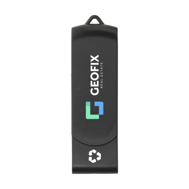 Logotrade liikelahjat kuva: USB Twist Recycle 32 Gt