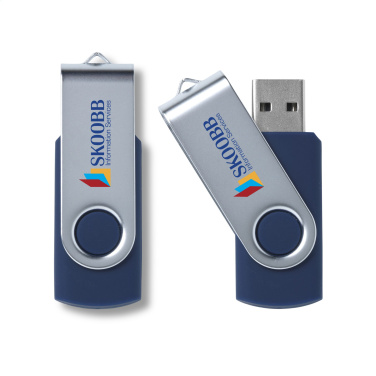 Logo trade liikelahja mainoslahja tuotekuva: USB Twist 4GB