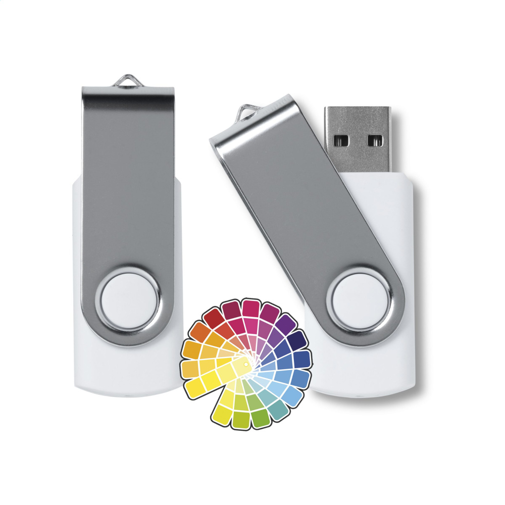 Logotrade mainoslahja tuotekuva: USB Twist 16GB