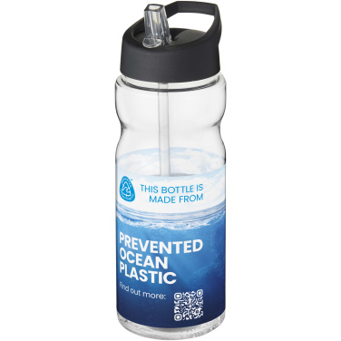 Logotrade mainoslahjat kuva: H2O Active® Eco Base 650 ml -urheilujuomapullo kaatonokkakannella