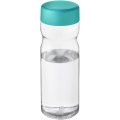 H2O Active® Eco Base 650 ml vesipullo kierrekannella, Läpinäkyvä / Aqua sininen