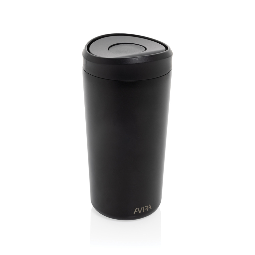 Logo trade mainoslahjat ja liikelahjat kuva: Avira Alix RCS re-steel click tumbler 400ML