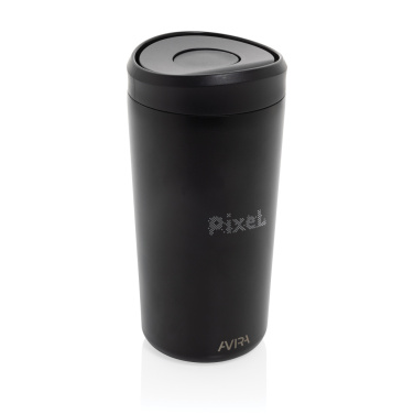 Logotrade mainostuote tuotekuva: Avira Alix RCS re-steel click tumbler 400ML