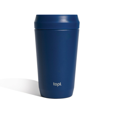 Logo trade mainoslahja ja liikelahja tuotekuva: Topl Recycled Steel To Go Tumbler Patented 360 Lid 354ml