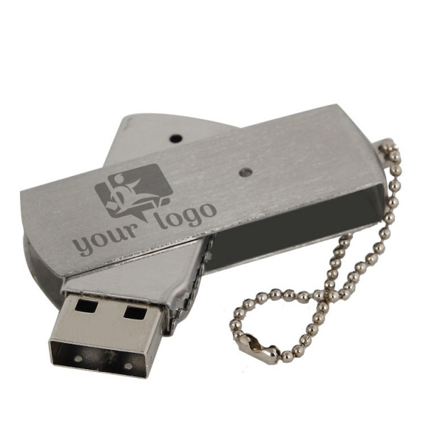 Logo trade mainoslahja kuva: Metallinen USB-tikku