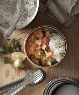 Logo trade mainoslahjat tuotekuva: Black+Blum lasinen lounaskulho 750ml