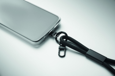 Logo trade liikelahja mainoslahja tuotekuva: Rannehihna - latauskaapeli 60W