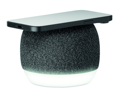 Logotrade mainostuote tuotekuva: 15W langaton laturi/kaiutin