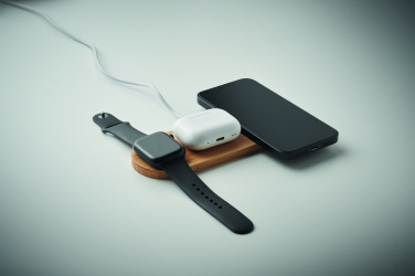 Logo trade mainostuote kuva: 3 in 1 15W langaton laturi