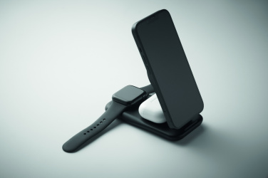 Logo trade mainoslahjat tuotekuva: 3 in 1 langaton laturi 15W