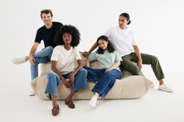 Logo trade mainoslahja ja liikelahja tuotekuva: IQONIQ Nikko -painavampi t-paita, kierrätyspuuvilla