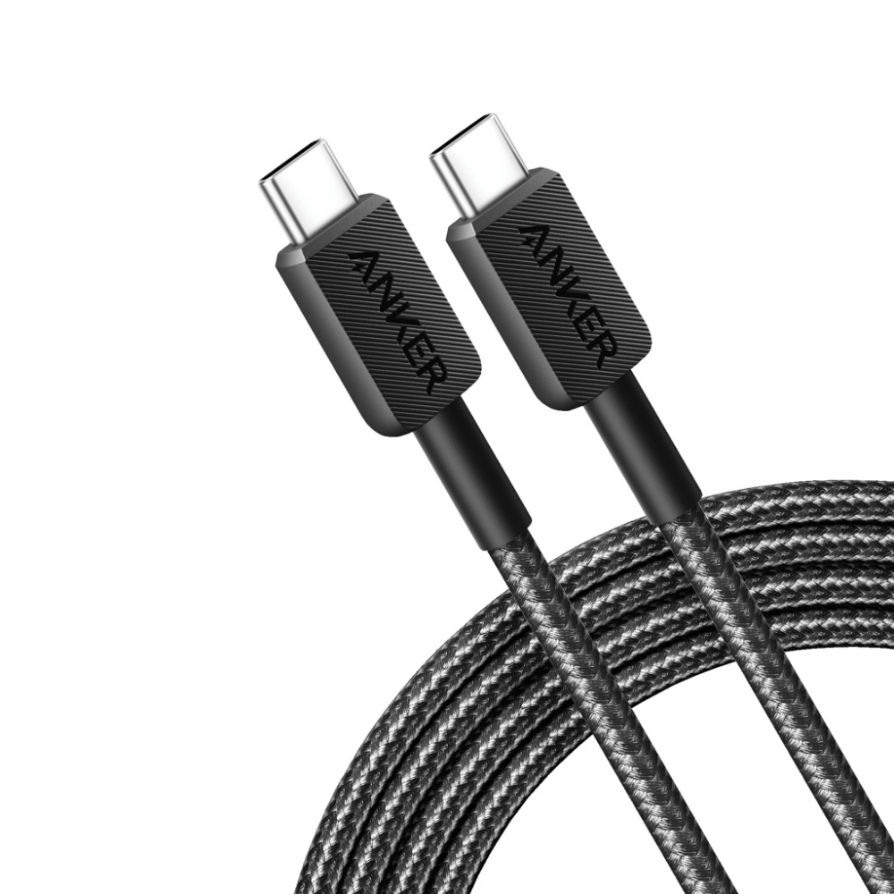 Logotrade mainoslahjat ja liikelahjat tuotekuva: Anker USB-C–USB-C-kaapeli, 1,8 metriä, 60 W