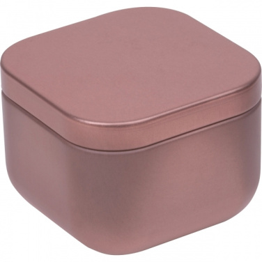 Logo trade mainoslahjat ja liikelahjat kuva: Kynttilä peltisessä säilytysrasiassa PRAHAA