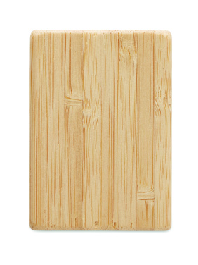 Logo trade liikelahjat mainoslahjat kuva: Bambu suola & pippurisetti