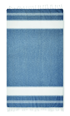 Logotrade liikelahjat kuva: Rantakassi hamam-pyyhkeellä