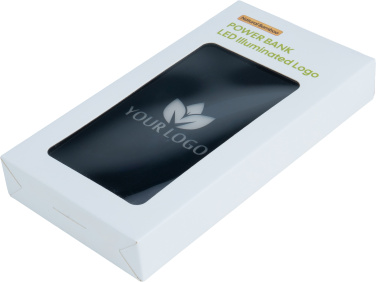 Logotrade mainoslahja tuotekuva: Varavirtalähde 5000 mAh valaistulla logolla