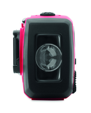 Logo trade mainoslahja kuva: Radio SOS LED-taskulampulla