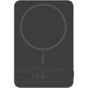 Logo trade mainoslahja ja liikelahja tuotekuva: Xtorm Go2 langaton varavirtalähde 15 W:n ja 5 000 mAh:n