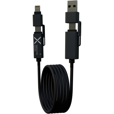 Logotrade mainostuotet kuva: SCX.design C59 100 W:n magneettinen silikonilatauskaapeli