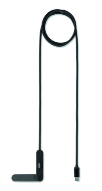 Logo trade liikelahja mainoslahja tuotekuva: 60 W:n USB-C-kaapelipuhelintel
