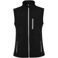 Nevada softshell-liivi, unisex, Musta