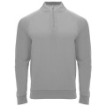 Epiro pitkähihainen neljännesvetoketjullinen pusero, unisex, Harmaa