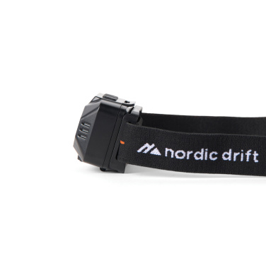 Logotrade mainostuote tuotekuva: Nordic Drift Everest -kaksoisakkuinen otsalamppu