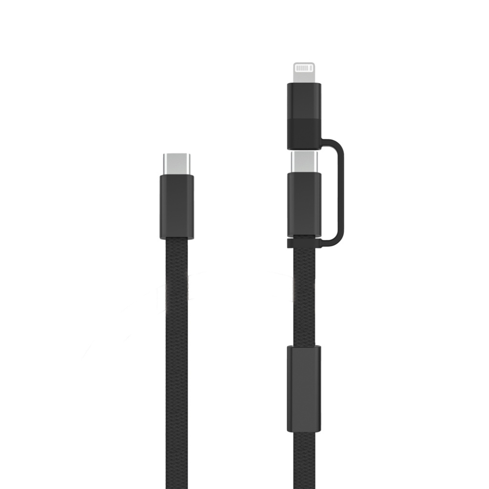 Logo trade liikelahjat tuotekuva: Arc RCS 60W 120 cm 2-in-1 fast charging cable