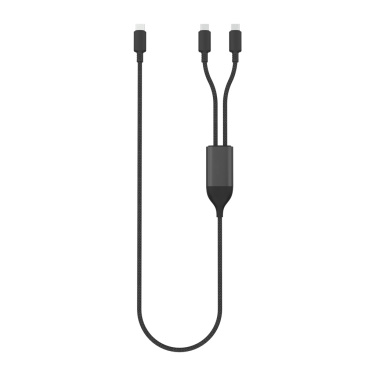 Logotrade mainostuotet kuva: Terra 100 W RCS -kaapeli, kaksi USB-C-liitäntää