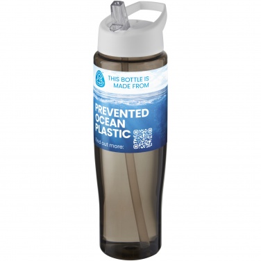 Logotrade reklaminės dovanos nuotrauka: H2O Active® Eco Tempo 700 ml sportinis buteliukas su snapeliu su dangteliu