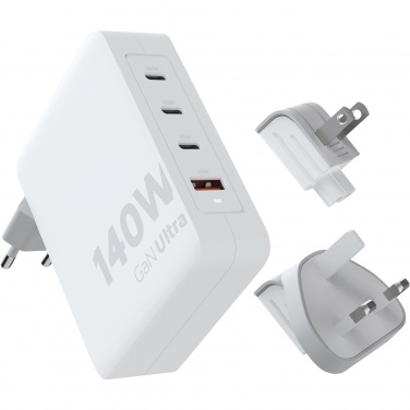 Logotrade verslo dovanos nuotrauka: Xtorm XVC2140 GaN Ultra 140W kelioninis įkroviklis su 240W USB-C PD laidu