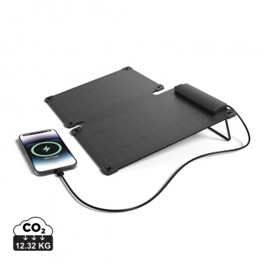 Logotrade reklaminiai produktai nuotrauka: Solarpulse rplastic nešiojamas saulės skydelis 10W