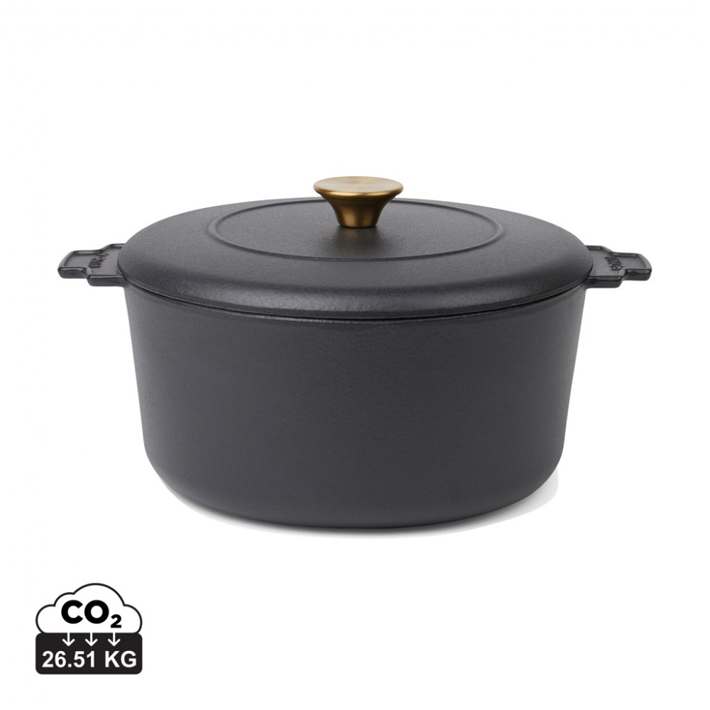 Logotrade reklaminės dovanos nuotrauka: VINGA Monte heritage cocotte 5,5L