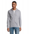 STONE UNI HOODIE 260g, Pilkas melanžas 2