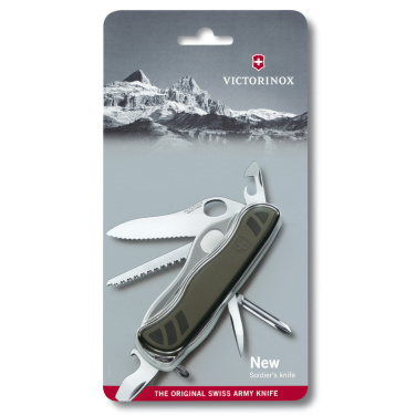 Logotrade firminės dovanos nuotrauka: Kišeninis peilis Soldier's Knife 08 Victorinox