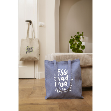 Logotrade reklaminės dovanos nuotrauka: Melange Shopper GRS Recycled Canvas (280 g/m²) maišelis