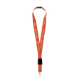 KeyCordSafety 2,4 cm, oranžinė