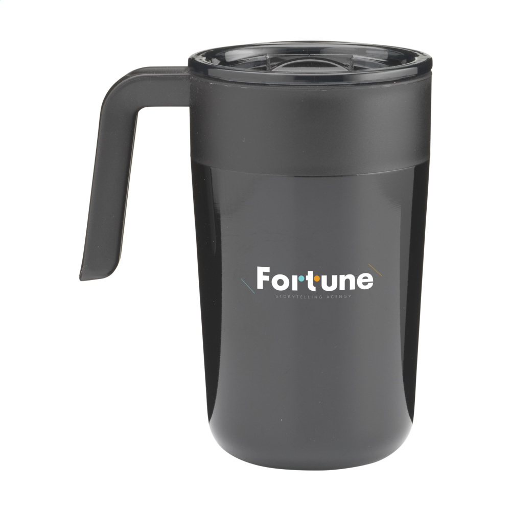 Logotrade firminės dovanos nuotrauka: Fika RCS Recycled Steel Cup 400 ml termopuodelis