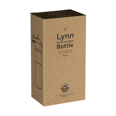 Logotrade reklaminės dovanos nuotrauka: Lynn RCS perdirbto plieno butelis 500 ml